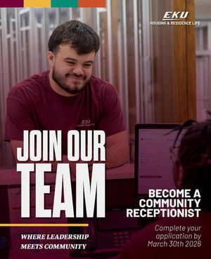 Image post by @EKUHousing on Facebook