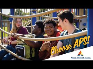 Video post by @akronschools on YouTube