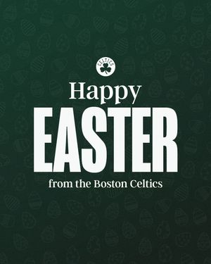 Image post by @celtics on Instagram