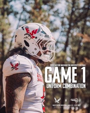 Image post by @ewu_football on Instagram