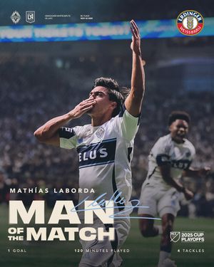 Image post by @whitecapsfc on Instagram