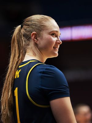 Image post by @umichwbball on Instagram