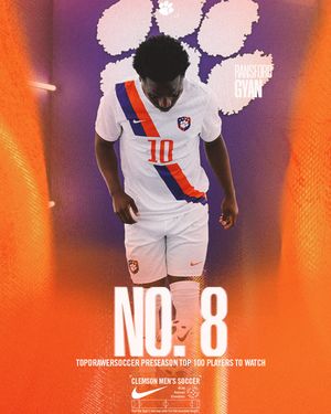 Image post by @clemsonmsoccer on Instagram