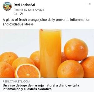 Image post by @redlatina on Facebook