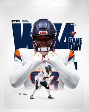 Image post by @Broncos on Twitter/X
