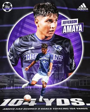 Image post by @HPUMSoccer on Facebook