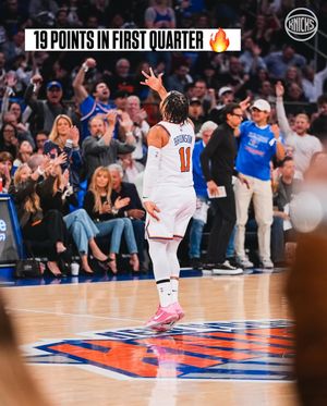 Image post by @nyknicks on Instagram