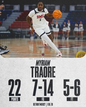 Image post by @rmuwbasketball on Instagram