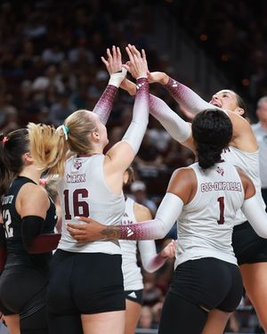 Image post by @aggievolleyball on Instagram