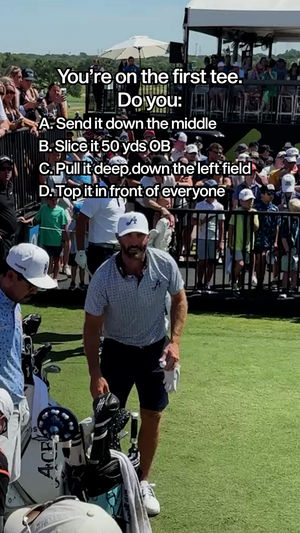 Video post by @livgolfleagueofficial on Facebook
