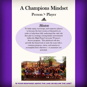 Image post by @hpuwomenssoccer on Instagram