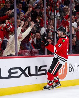 Image post by @nhlblackhawks on Instagram
