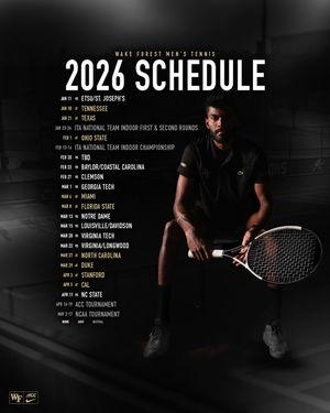 Image post by @wfmenstennis on Instagram