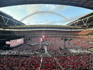 Image post by @wembleystadium on Twitter