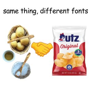 Image post by @utzsnacks on Instagram