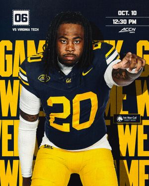 Image post by @cal_football on Instagram