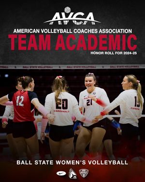 Image post by @ballstatewvb on Instagram