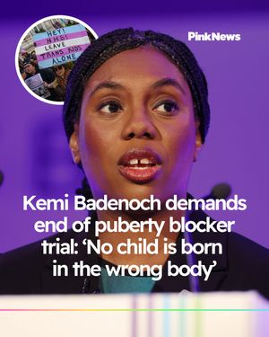 Image post by @pinknews on Instagram