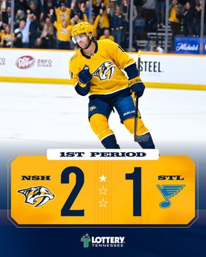 Image post by @PredsNHL on Twitter/X