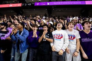 Image post by @NUMensBball on Twitter