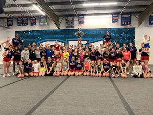 Image post by @southalabama.cheerleading on Facebook