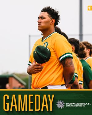 Image post by @OBU_Baseball on Twitter