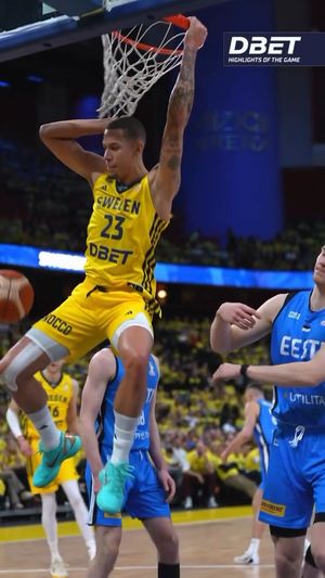 Video post by @swebasketball on Facebook