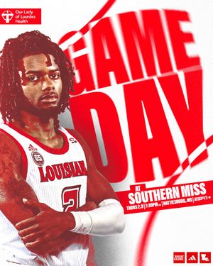 Image post by @RaginCajunsMBB on Twitter