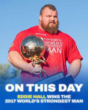 Image post by @theworldsstrongestman on Instagram