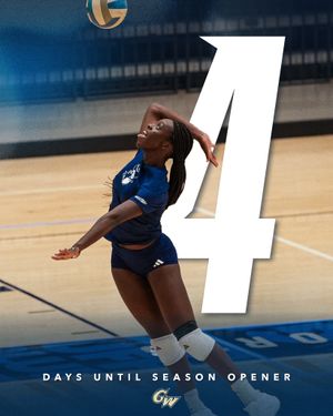 Image post by @gw_volleyball on Instagram
