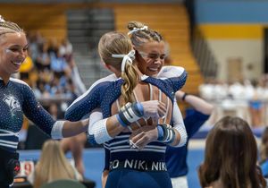 Image post by @unhgymnastics on Instagram