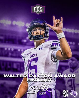 Image post by @SFA_Football on Twitter