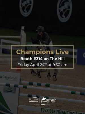 Image post by @kentuckythreedayevent on Instagram