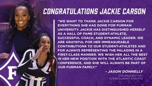 Image post by @FurmanPaladins on Twitter
