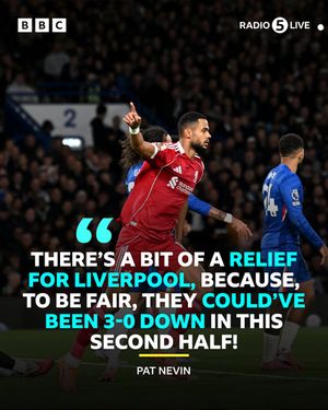 Image post by @5liveSport on Twitter