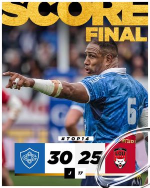 Image post by @top14rugby on Instagram