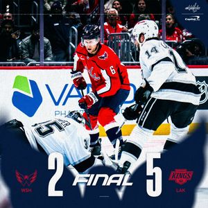 Text post by @Capitals on Twitter/X