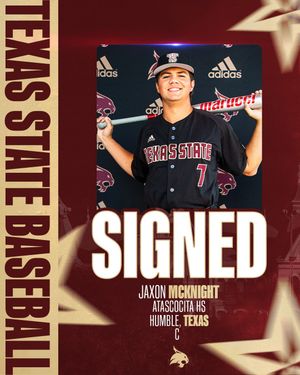 Image post by @texasstatebaseball on Instagram