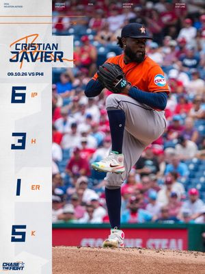 Image post by @astros on Instagram