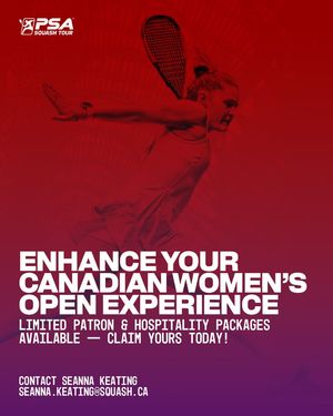 Image post by @squashcanada on Facebook