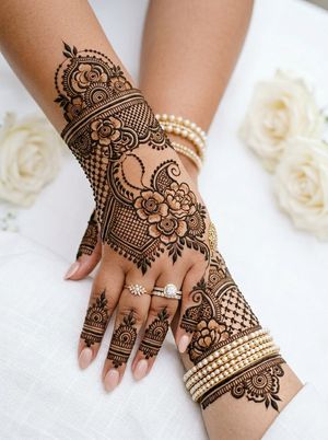 Image post by @mehndi_design4u on Instagram
