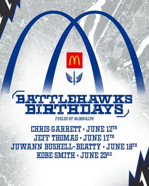 Image post by @uflbattlehawks on Instagram