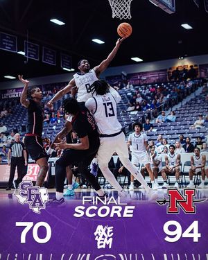 Image post by @SFABasketball on Facebook