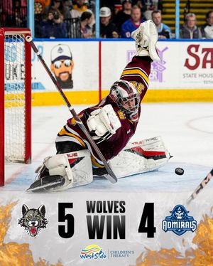 Image post by @Chicago_Wolves on Twitter