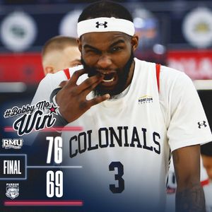 Image post by @RMUMBasketball on Twitter