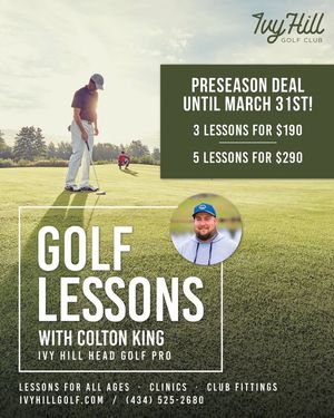 Image post by @IvyHillGolfClub on Facebook