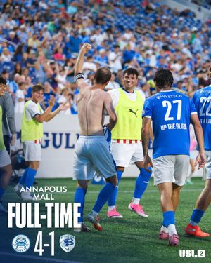 Image post by @annapolisbluesfc on Instagram
