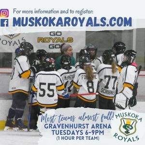 Image post by @muskokaroyals on Facebook