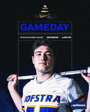 Image post by @HofstraMLAX on Twitter