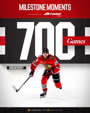 Image post by @NHLBlackhawks on Twitter